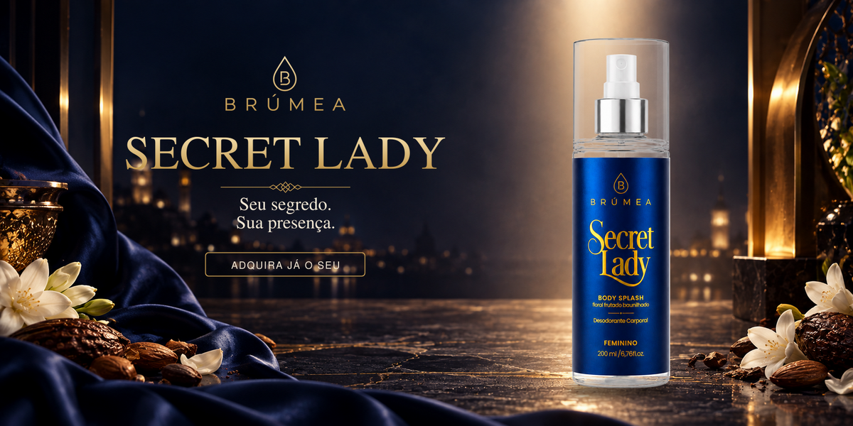 Body Splash Brúmea Secret Lady 200ml