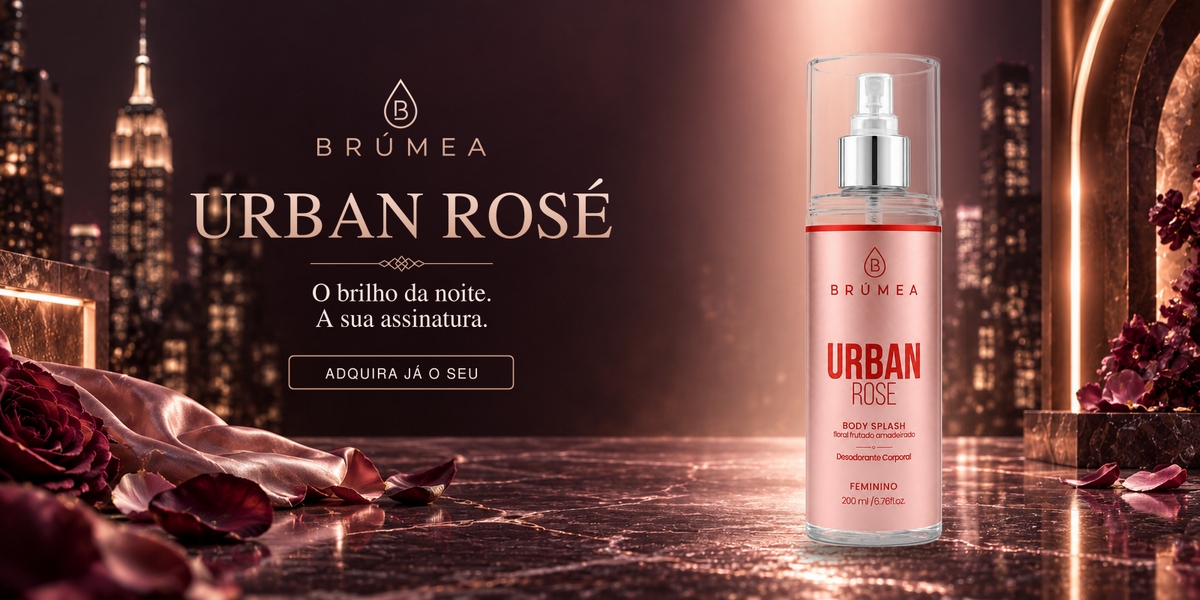 Body Splash Brúmea Urban Rosé 200ml