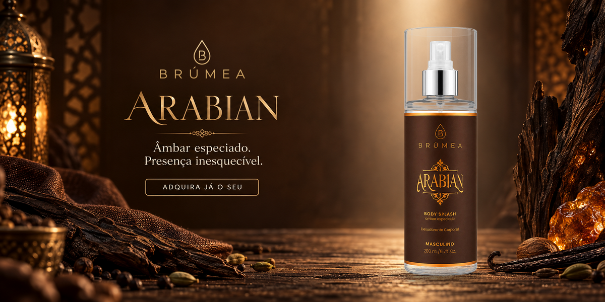 Body Splash Brúmea Arabian 200ml