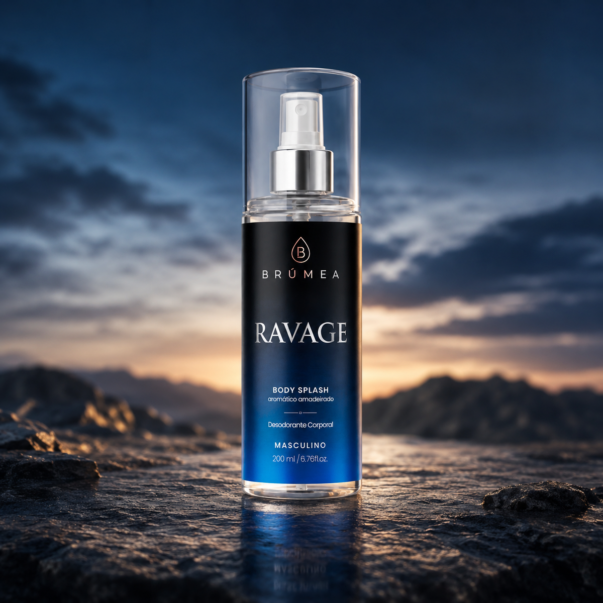 Body Splash Brúmea Ravage 200ml