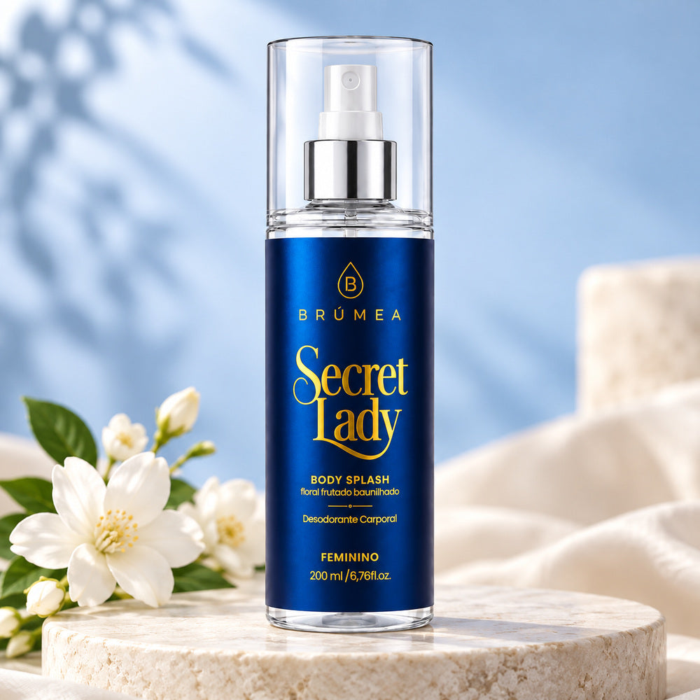Body Splash Brúmea Secret Lady 200ml