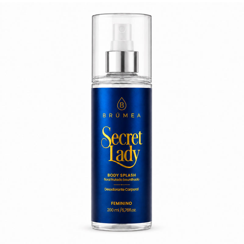 Body Splash Brúmea Secret Lady 200ml