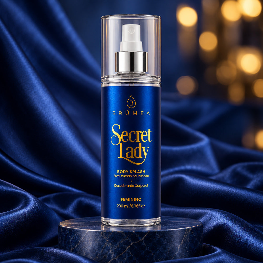 Body Splash Brúmea Secret Lady 200ml