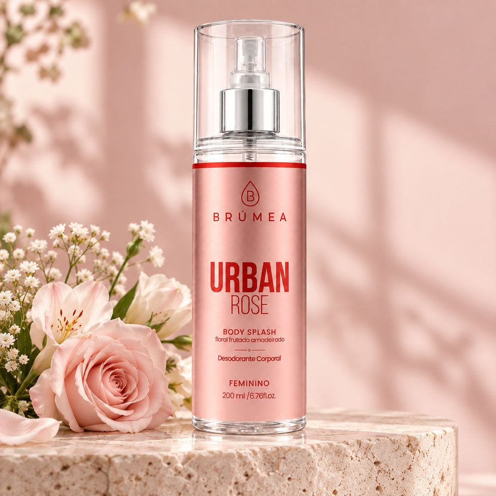 Body Splash Brúmea Urban Rosé 200ml