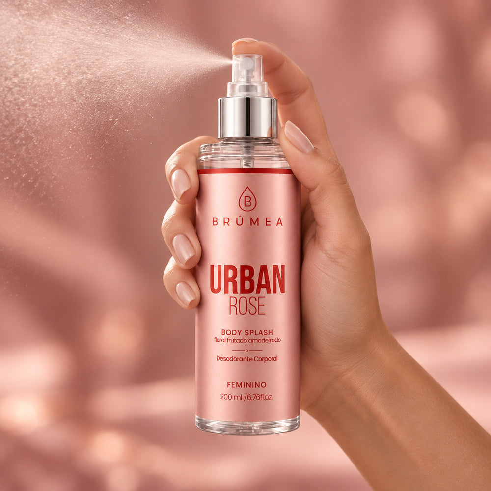 Body Splash Brúmea Urban Rosé 200ml