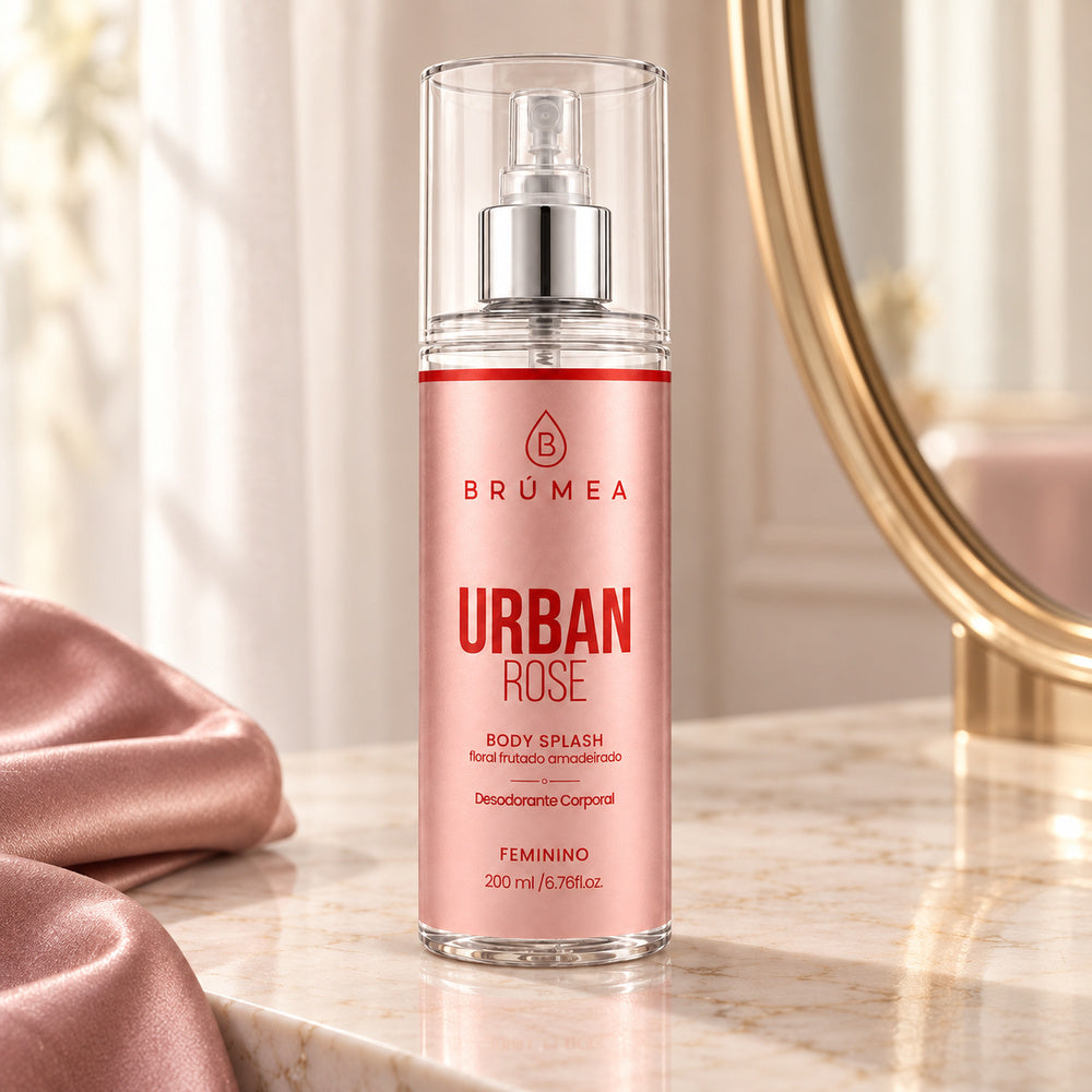 Body Splash Brúmea Urban Rosé 200ml