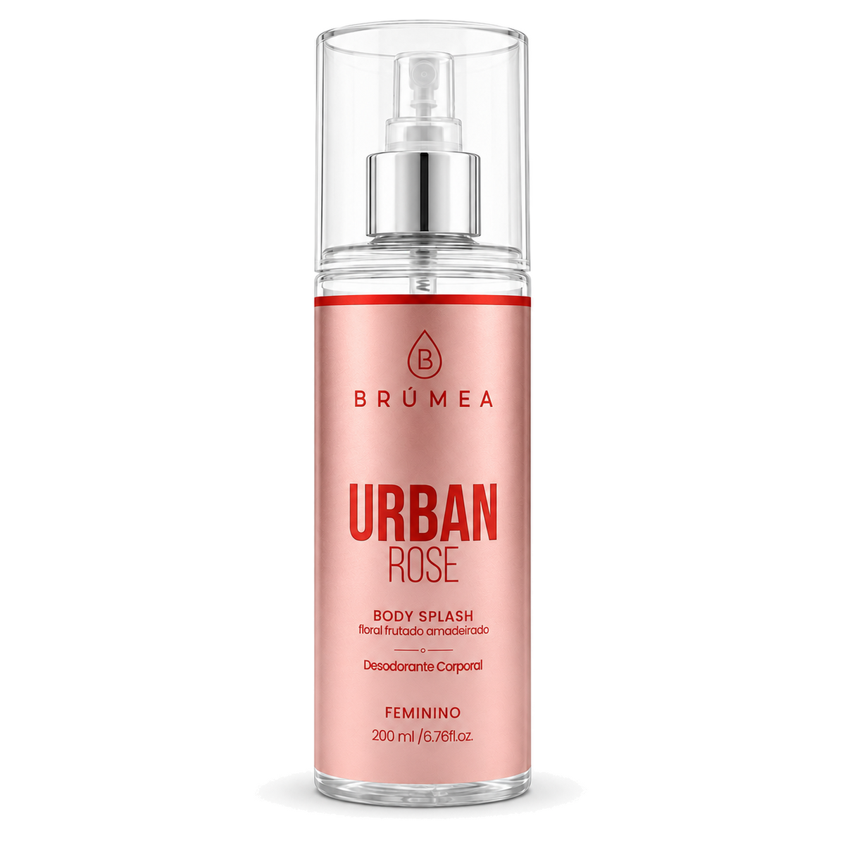 Body Splash Brúmea Urban Rosé 200ml