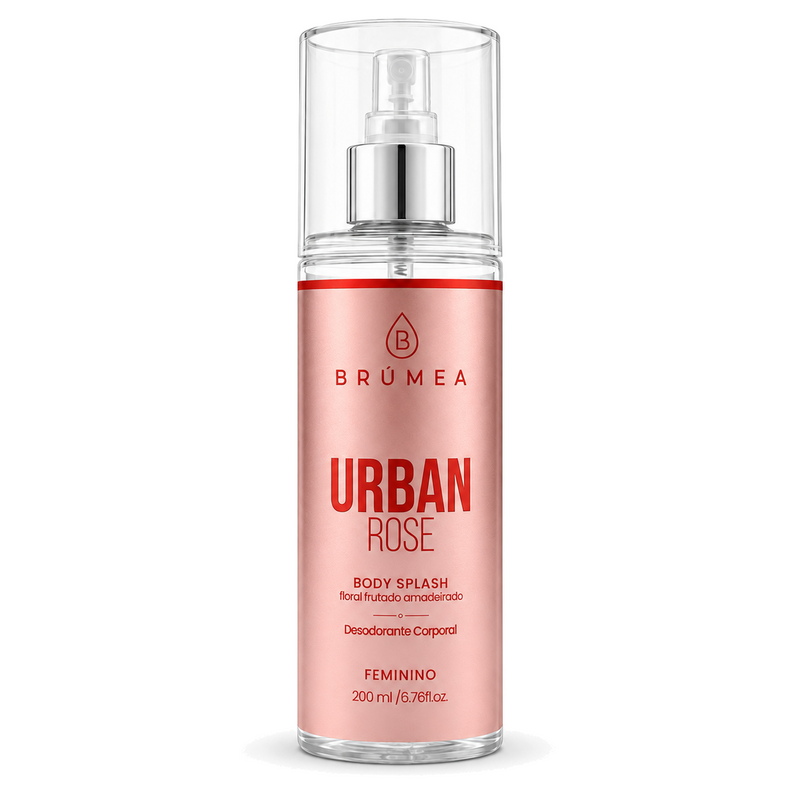 Body Splash Brúmea Urban Rosé 200ml