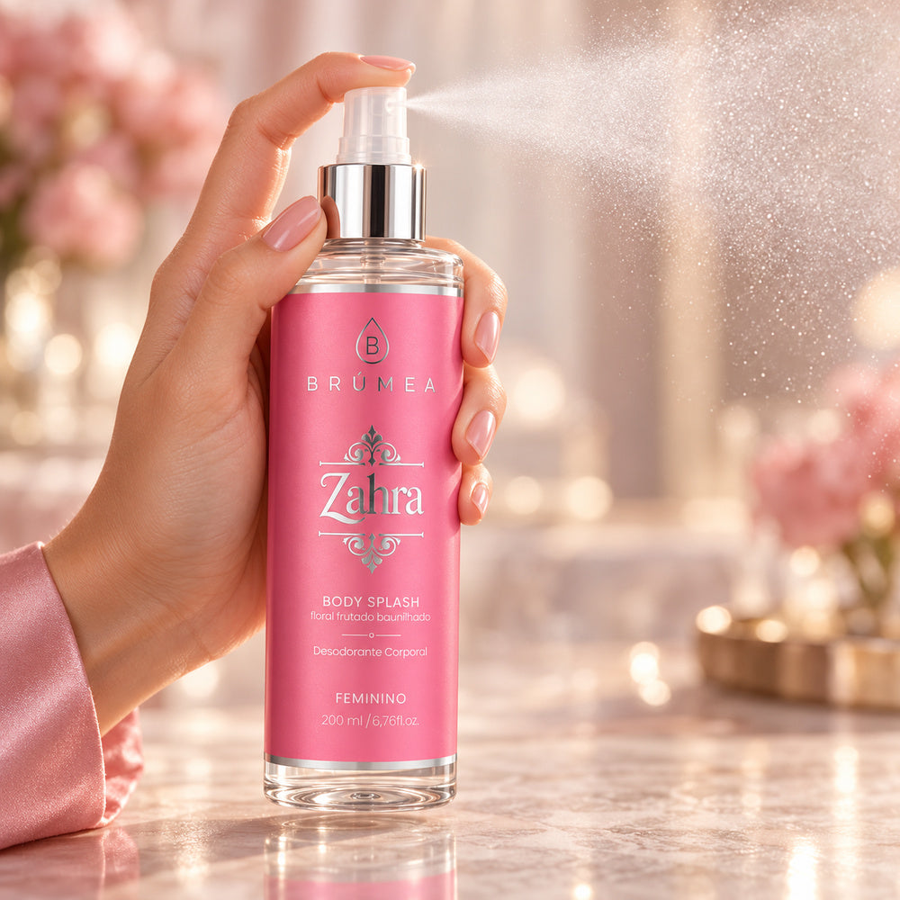 Body Splash Brúmea Zahra 200ml